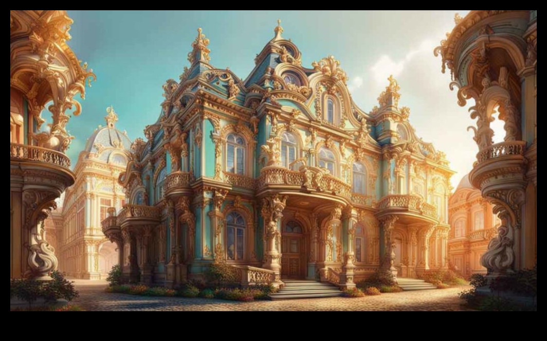 Heykel Serenity: Rococo sanatsal figürlerinin zamansız güzelliği