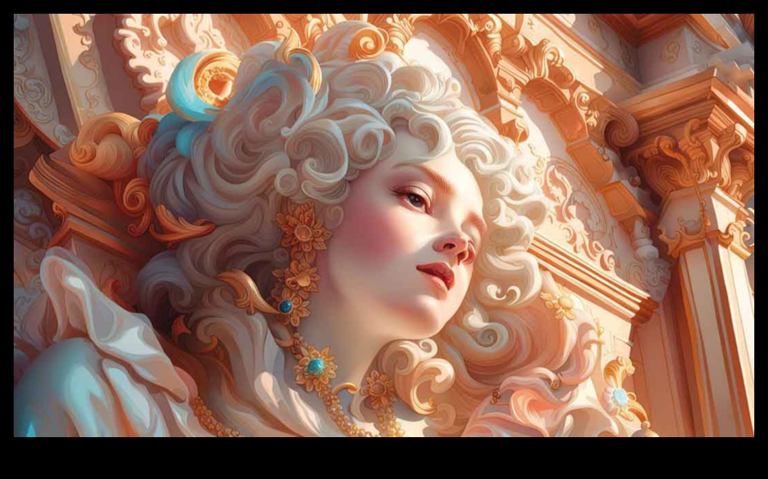 Heykel Serenity: Rococo sanatsal figürlerinin zamansız güzelliği