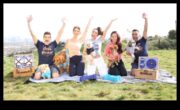 Piknik ve tüm aile için sağlıklı bir açık hava egzersizi